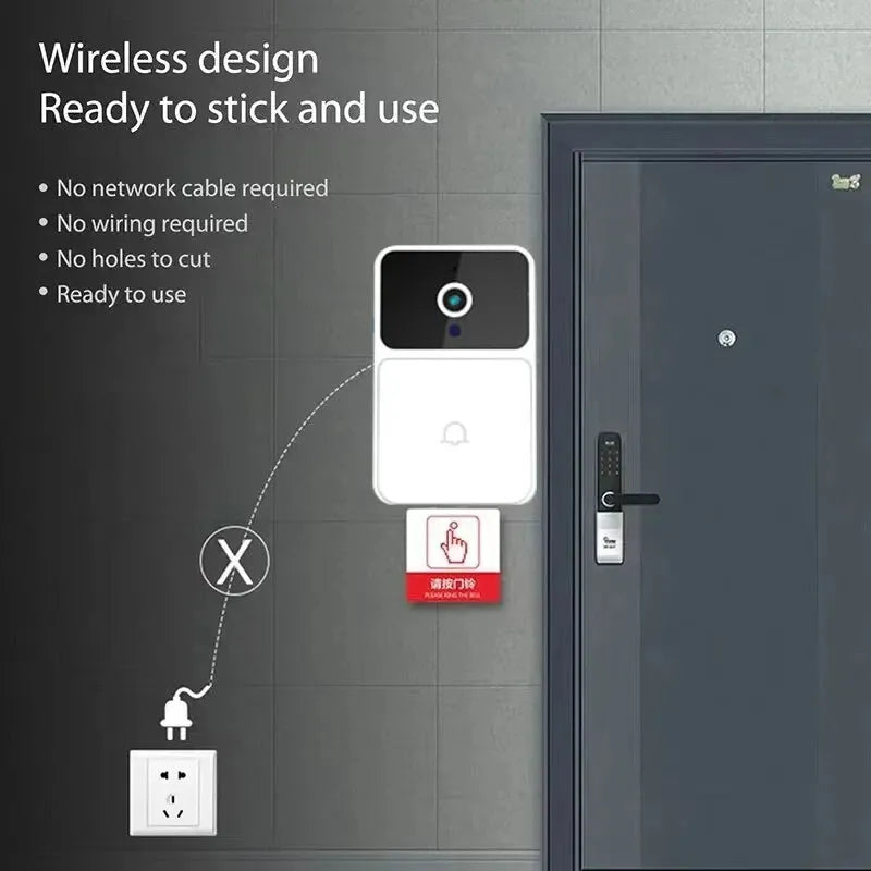 Smart Wireless Doorbell Camera